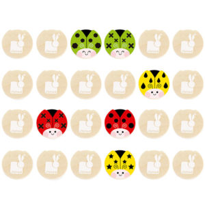 Jogo de memória Memococcicolor da Janod Jogo de memória Memococcicolor da Janod